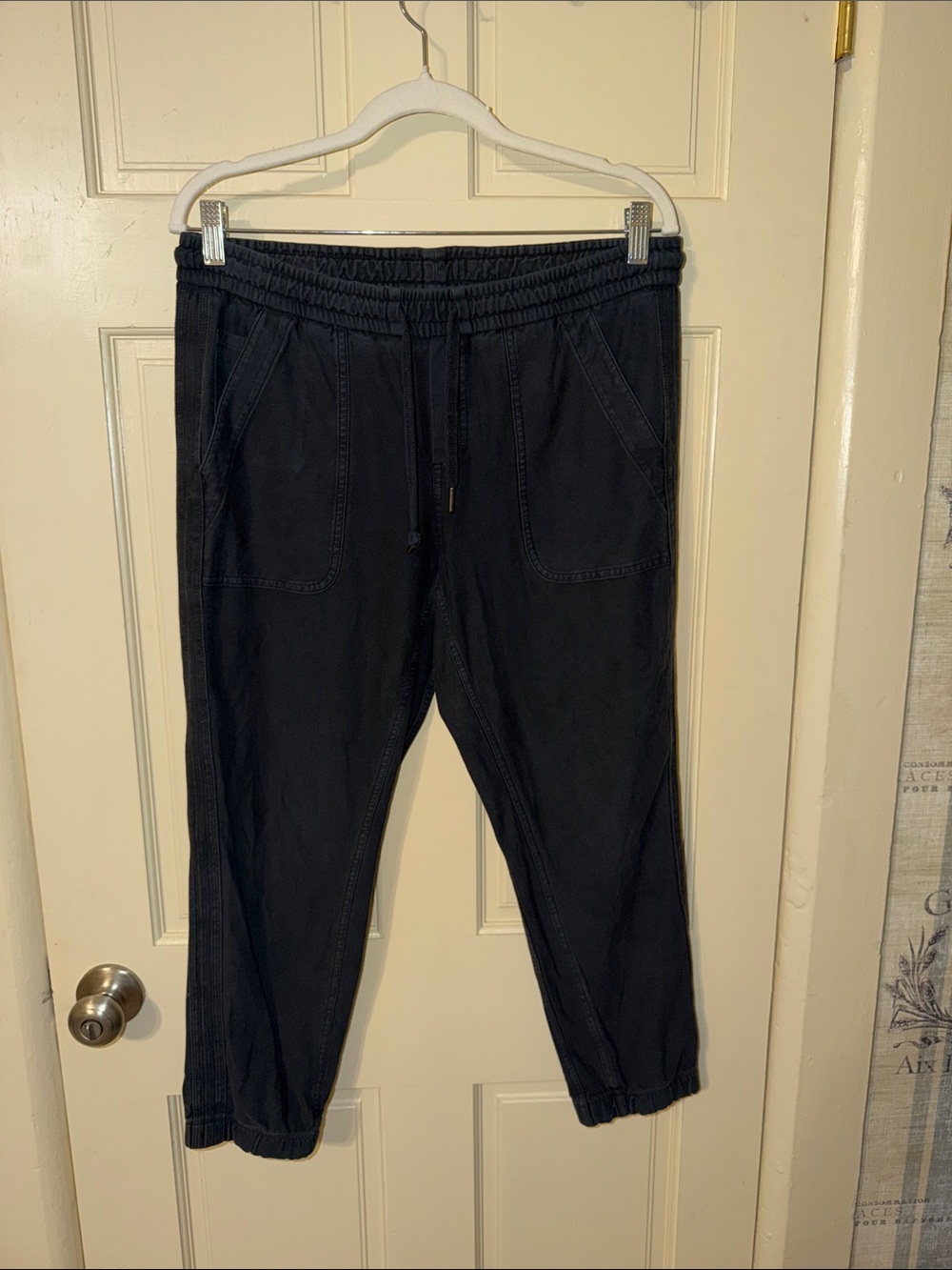 Athleta Farallón Joggers Men's Elastic Waist Jogger Pants - Black